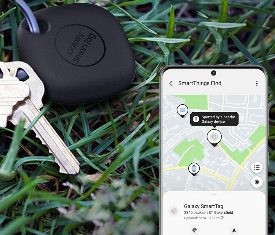 application smarthings pour porté clé connecté