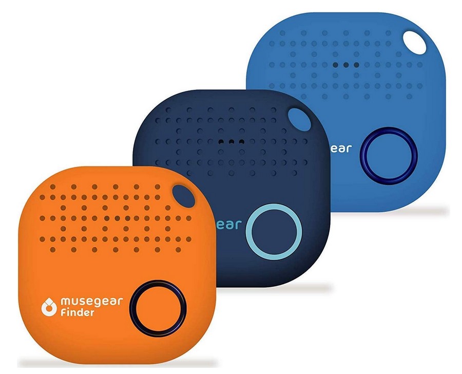 porte clé connecté musegear déclibé sous 3 couleurs